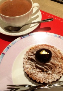 宝塚ワシントンホテル：夕食後デザート