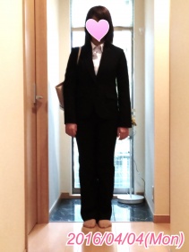 新調したものを身につけて